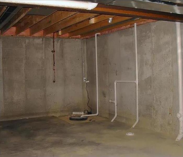Basement clean up after being flooded